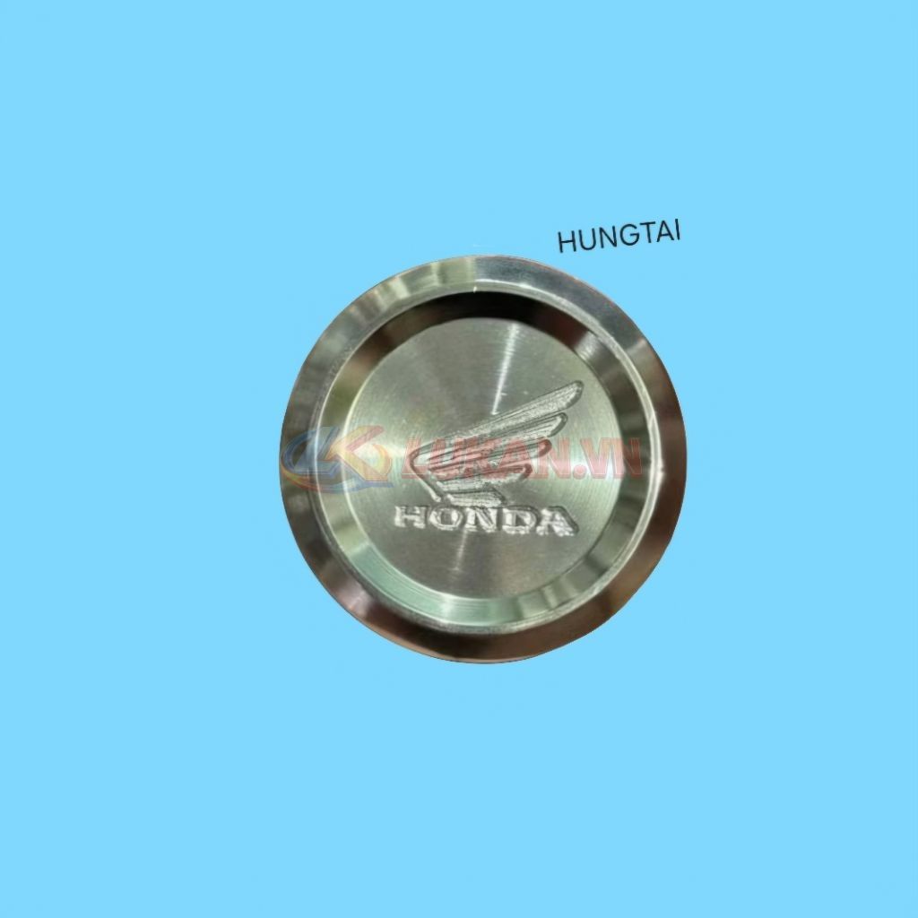 Nút, nắp hộp xích cacte CNC xe DREAM, WAVE, FUTURE....