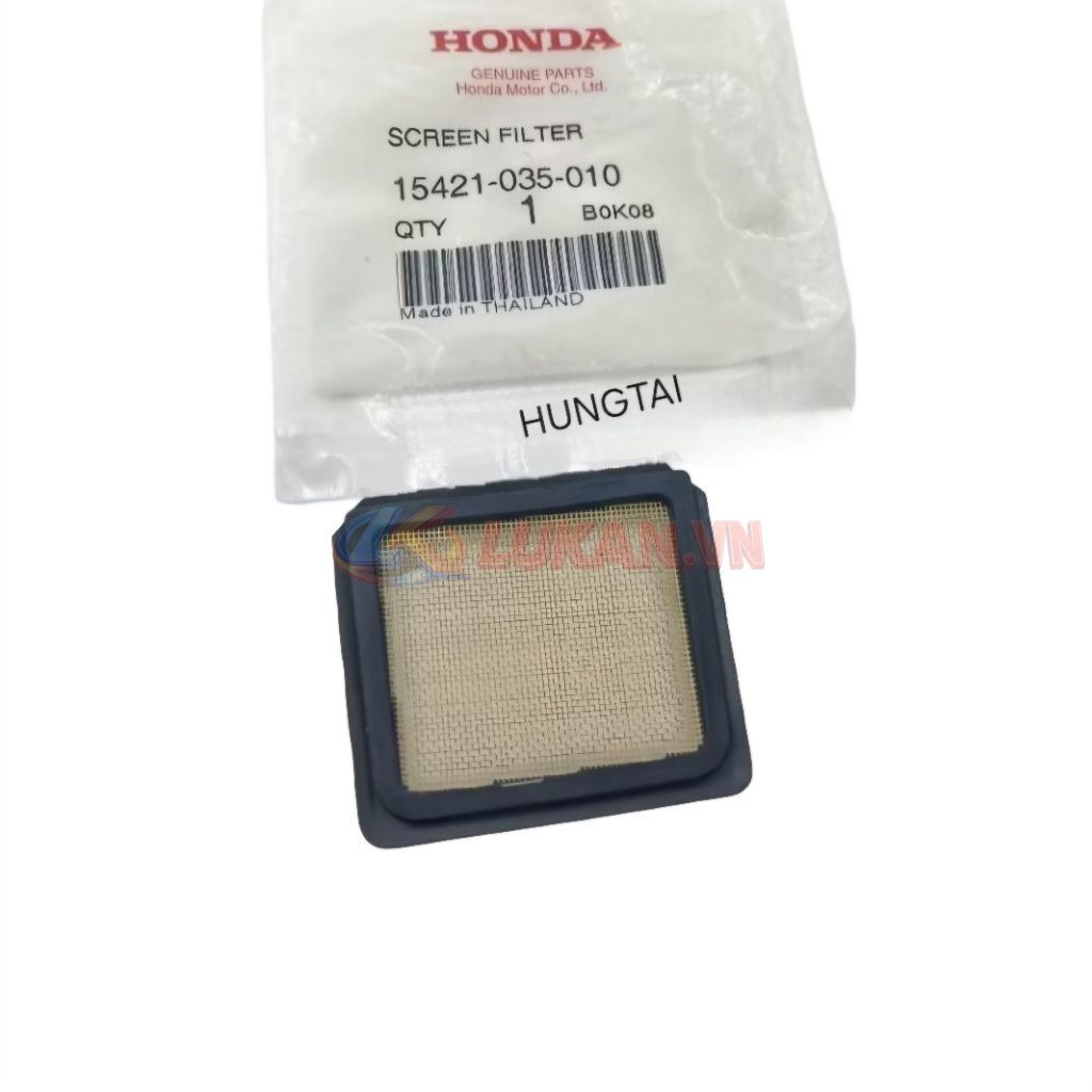 Tấm lưới lọc nhớt, dầu xe DREAM, WAVE.... zin Honda Thái 15421-035-010