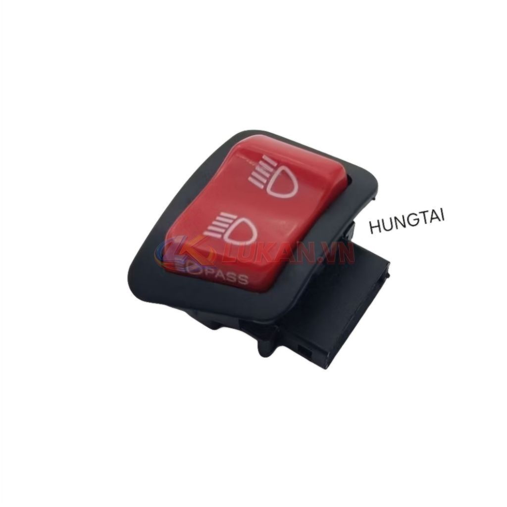 Nút công tắc đỏ passing, pha cos đèn xe WAVE, FUTURE 125... - Ảnh 4