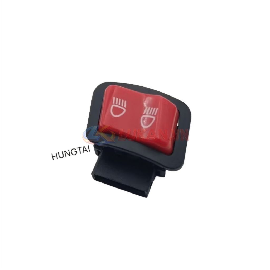 Nút công tắc đỏ passing, pha cos đèn xe WAVE, FUTURE 125... - Ảnh 2