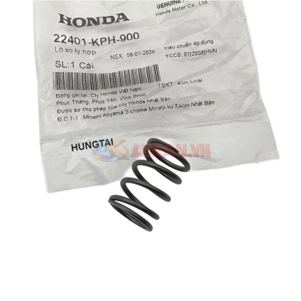 Lò xo nồi côn ly hợp xe FUTURE 2, NEO, X, WAVE 125... zin Honda 22401-KPH-900 - Ảnh 3