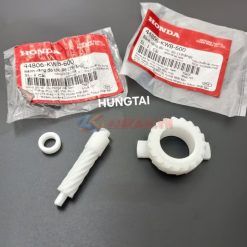 Cặp nhông công tơ mét nhựa WAVE S110, RSX, FUTURE 125... đồng hồ zin 44806-KWB-600