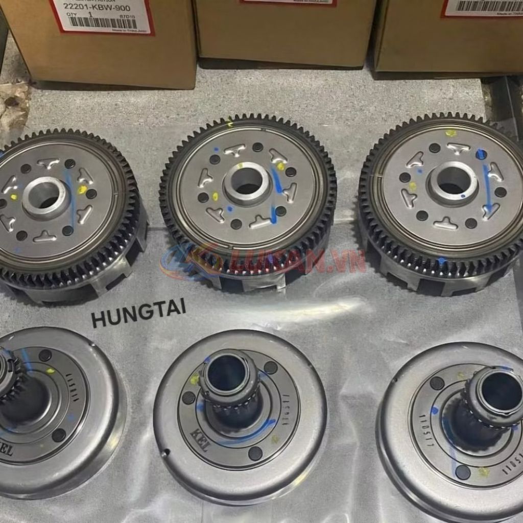 Cặp nhông hú, nồi côn xe WAVE Thái 110, FUTURE 1... zin Honda - Ảnh 2