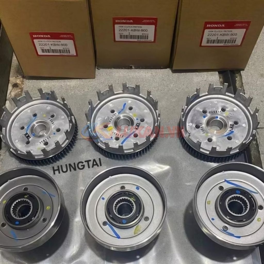 Cặp nhông hú, nồi côn xe WAVE Thái 110, FUTURE 1... zin Honda - Ảnh 3