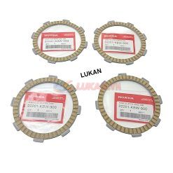 Bộ 4 lá bố nồi côn, ly hợp xe DREAM, WAVE, FUTURE... zin Honda Thái 22201-KBW-900