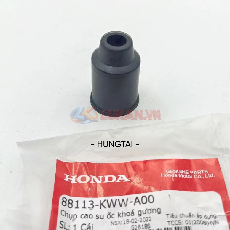 Cao su chụp ốc chân gương, kính xe WAVE, FUTURE... zin 88113-KWW-A00 - Ảnh 2