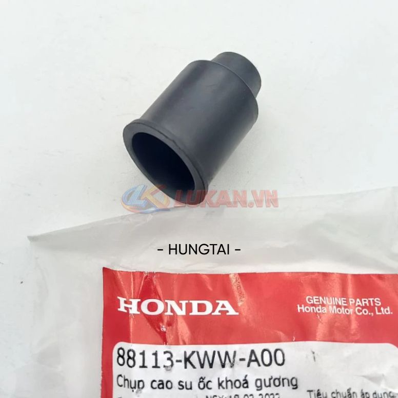 Cao su chụp ốc chân gương, kính xe WAVE, FUTURE... zin 88113-KWW-A00 - Ảnh 3