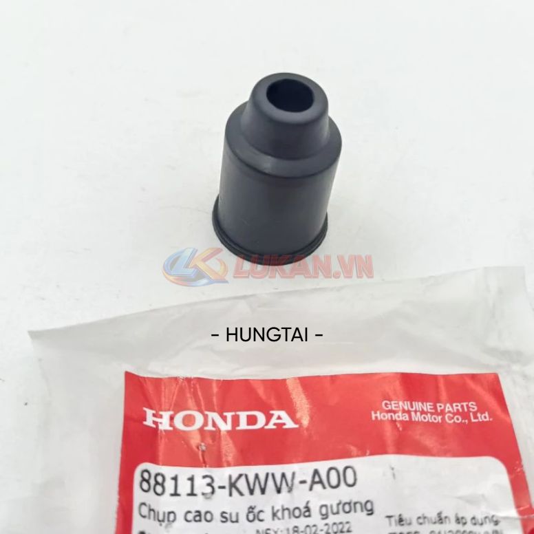 Cao su chụp ốc chân gương, kính xe WAVE, FUTURE... zin 88113-KWW-A00 - Ảnh 4
