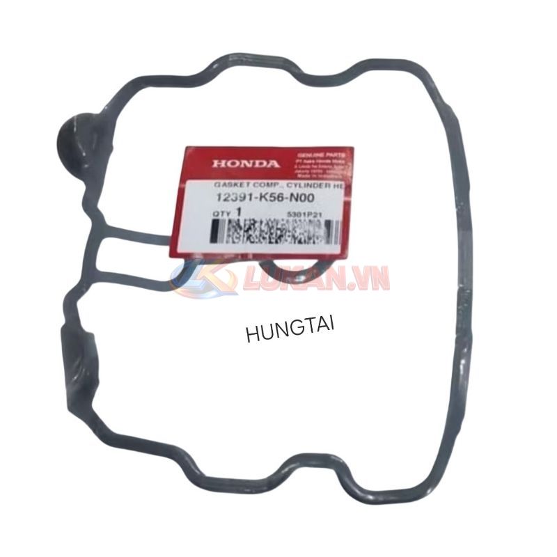 Gioăng, sin cao su nắp đầu quylat xe WINNER, SONIC 150.... zin 12391-K56-N00 - Ảnh 3
