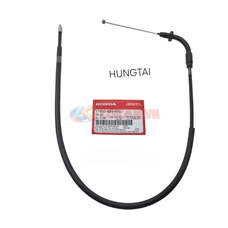Sợi dây kéo ga xe WAVE A, ALPHA 110 2017-2025.... zin chính hãng 17910-K89-V01