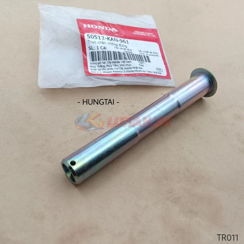 Trục cốt chân chống đứng xe WINNER, SONIC 150.... zin Honda 50512-KAN-961 - Ảnh 3