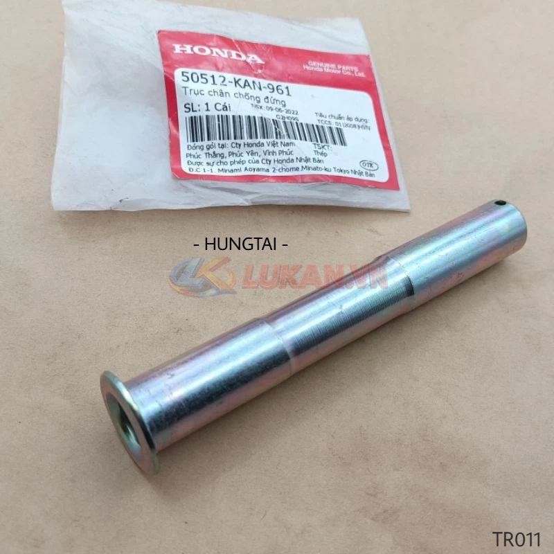 Trục cốt chân chống đứng xe WINNER, SONIC 150.... zin Honda 50512-KAN-961 - Ảnh 4