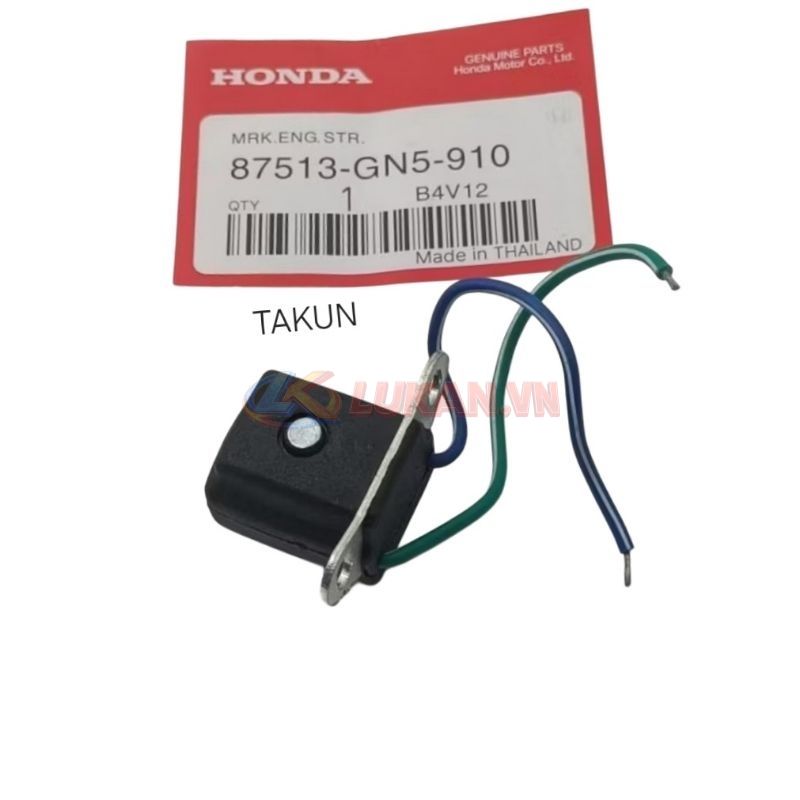 Cục kích mâm điện, lửa 2 cuộn xe DREAM Thái, WAVE 100..... 87513-GN5-910 - Ảnh 2