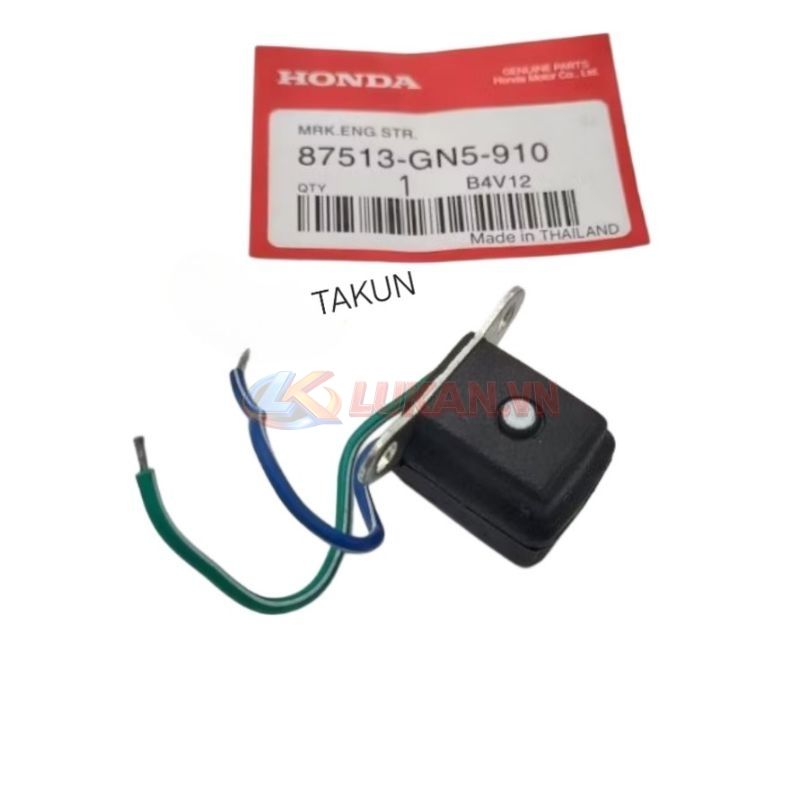 Cục kích mâm điện, lửa 2 cuộn xe DREAM Thái, WAVE 100..... 87513-GN5-910 - Ảnh 3