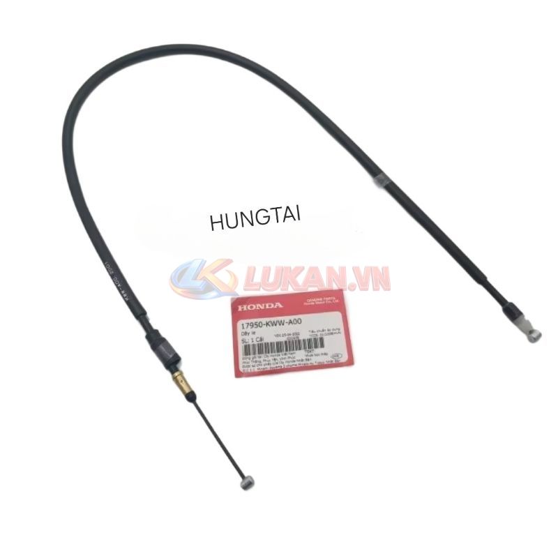 Sợi dây le, kéo e gió bình xăng xe WAVE S110, RSX... zin Honda 17950-KWW-A00 - Ảnh 4