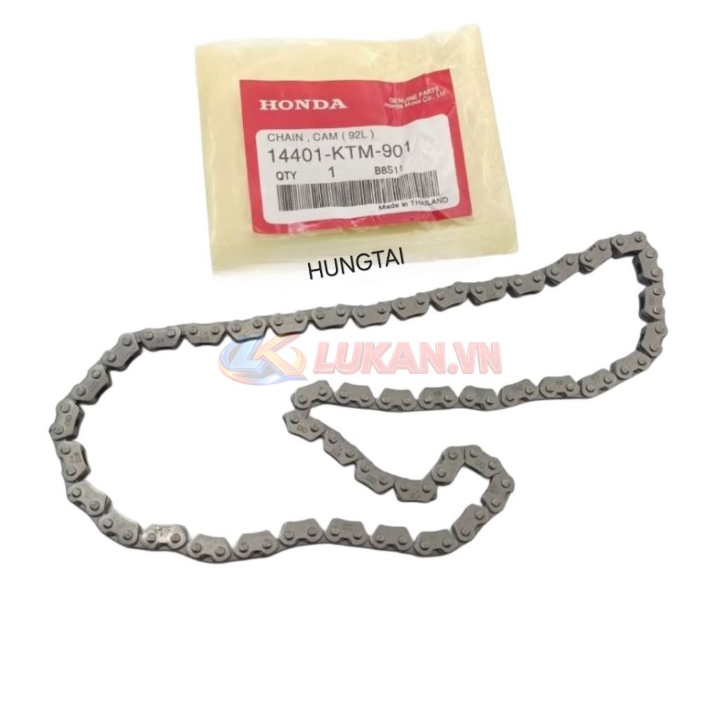 Sợi sên xích cam xe FUTURE 2, NEO, X, WAVE 125... zin Honda Thái 14401-KTM-901 - Ảnh 3