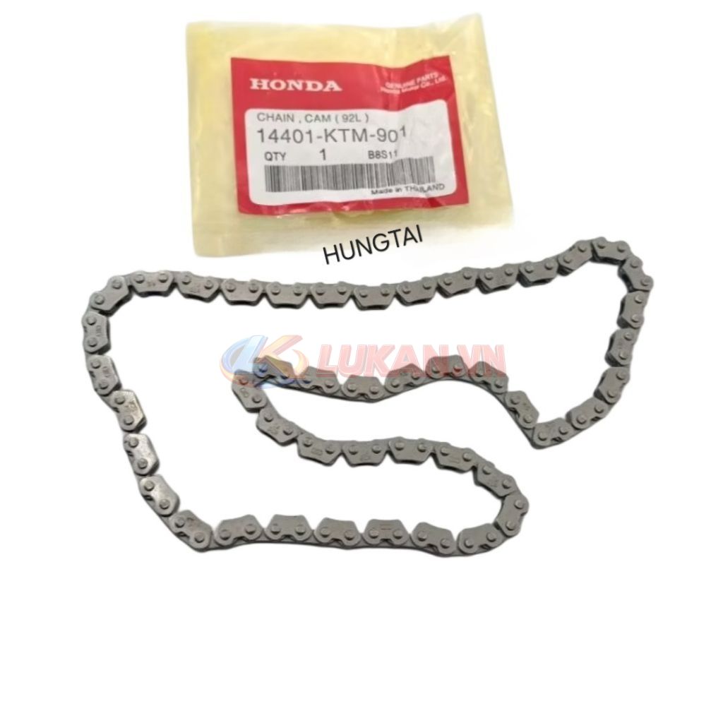 Sợi sên xích cam xe FUTURE 2, NEO, X, WAVE 125... zin Honda Thái 14401-KTM-901 - Ảnh 4
