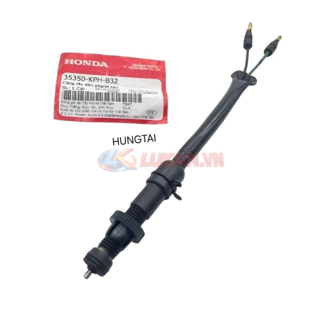Dây điện công tắc stop đèn chân phanh FUTURE 2, NEO, X 125... zin 35350-KPH-B32
