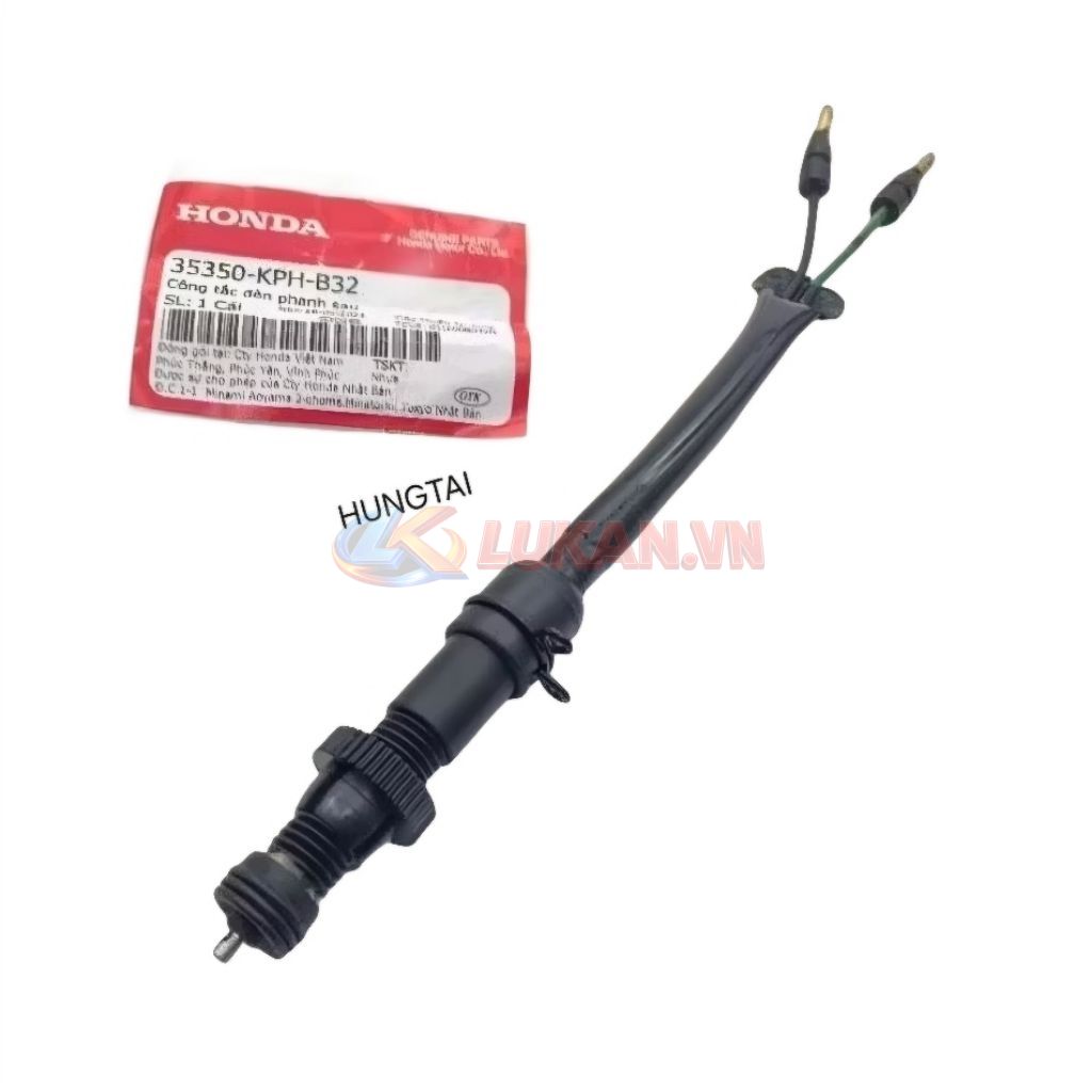 Dây điện công tắc stop đèn chân phanh FUTURE 2, NEO, X 125... zin 35350-KPH-B32 - Ảnh 2