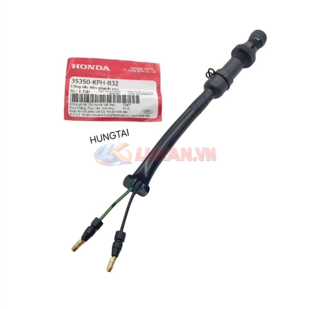 Dây điện công tắc stop đèn chân phanh FUTURE 2, NEO, X 125... zin 35350-KPH-B32 - Ảnh 4