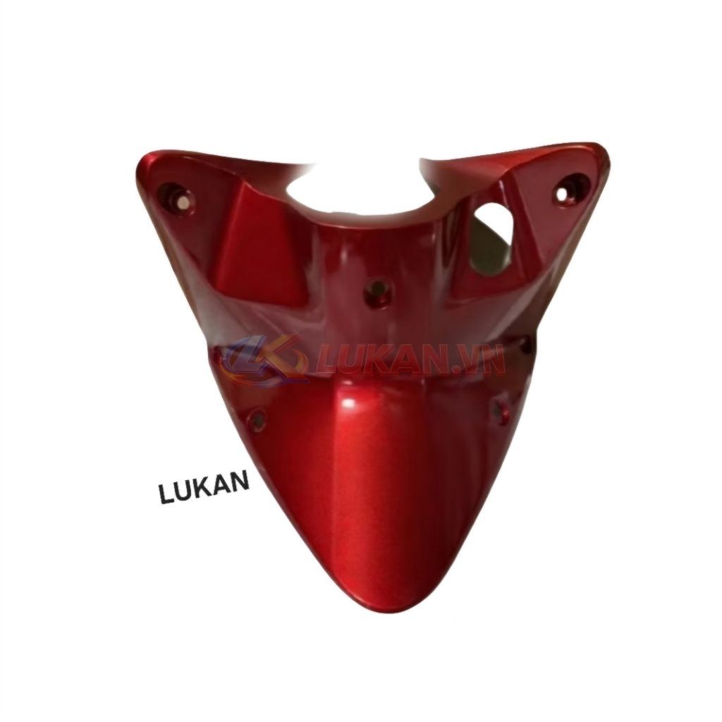 Nhựa ốp yếm khóa, lườn giữa baga WAVE S110, RSX... Đỏ zin Honda - Ảnh 2