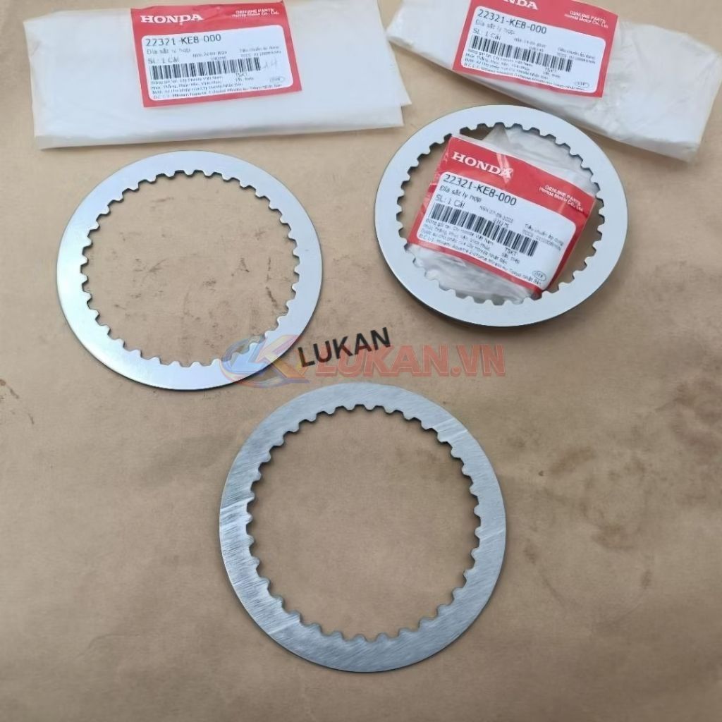 Bộ lá sắt nồi côn, ly hợp FUTURE 2, NEO, LED, WAVE 125... zin 22321-KE8-000 - Ảnh 4