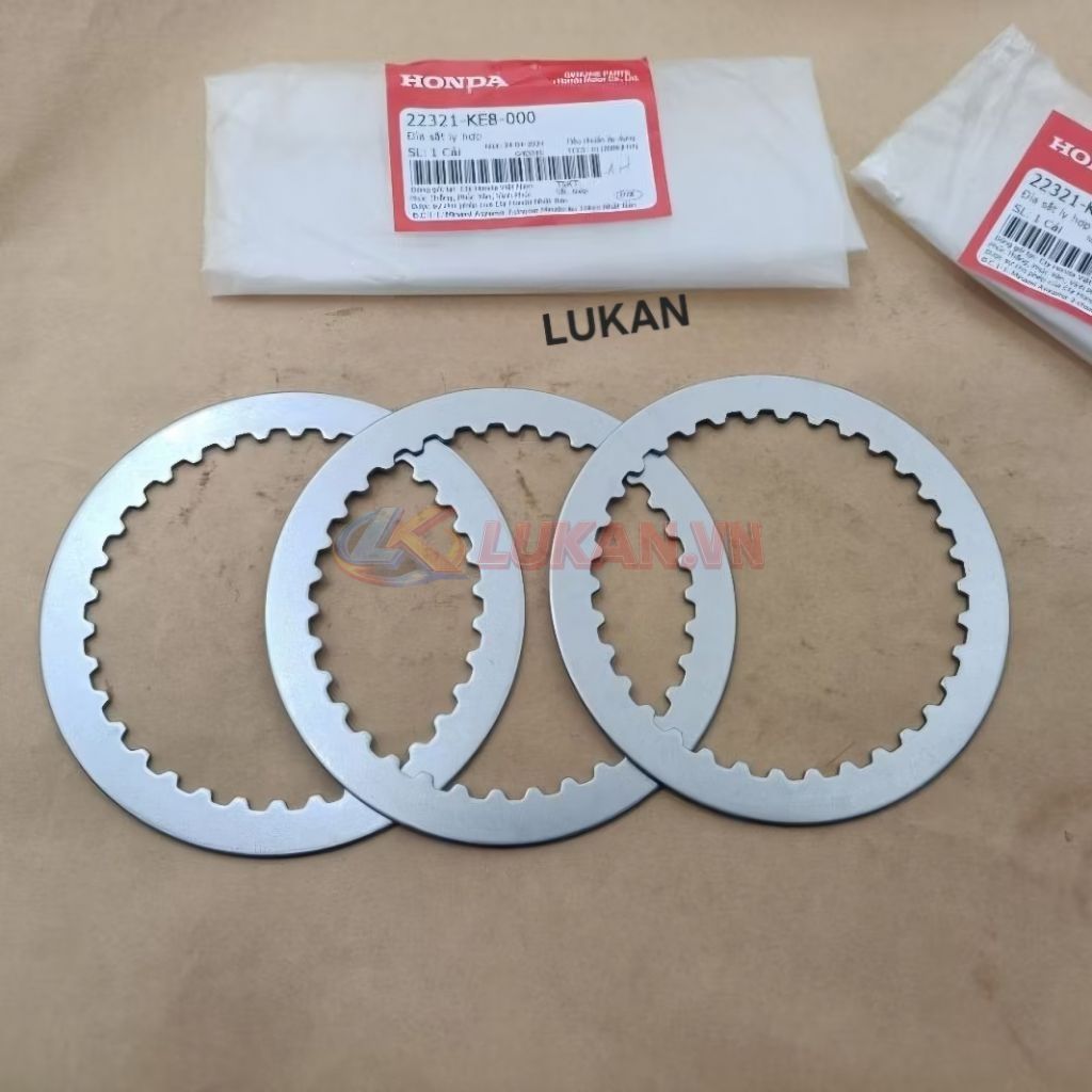 Bộ lá sắt nồi côn, ly hợp FUTURE 2, NEO, LED, WAVE 125... zin 22321-KE8-000 - Ảnh 2