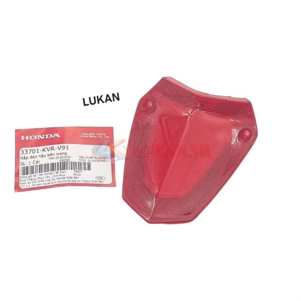 Nắp đỏ, chụp võ đuôi đèn hậu xe WAVE RSX 100 zin Honda 33701-KVR-V91 - Ảnh 3