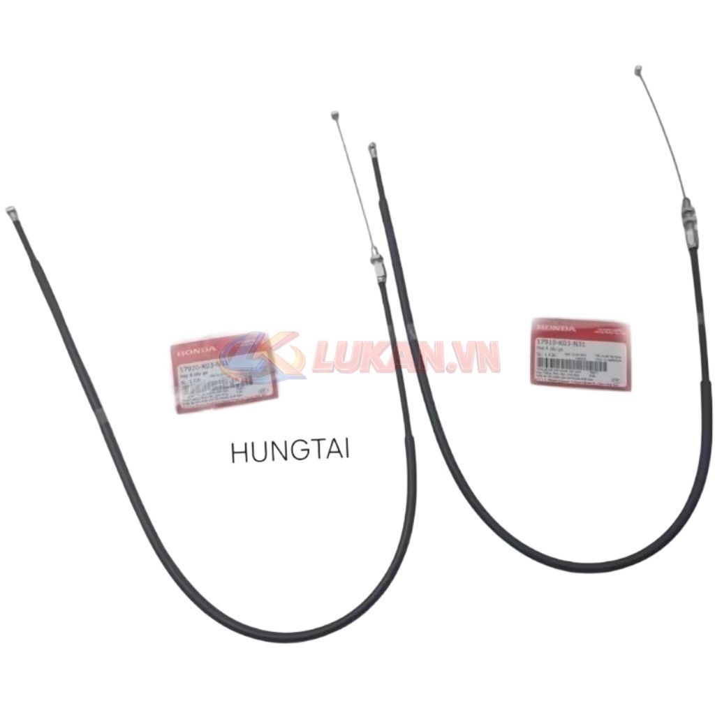 Bộ dây ga xe WAVE RSX 110 Fi zin chính hãng 17910-K03-N31, 17920-K03-31