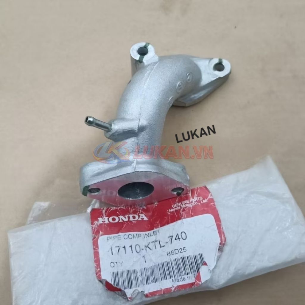 Co, cổ hút bình xăng con xe WAVE Thái, S100... zin Honda 17110-KTL-740 - Ảnh 4