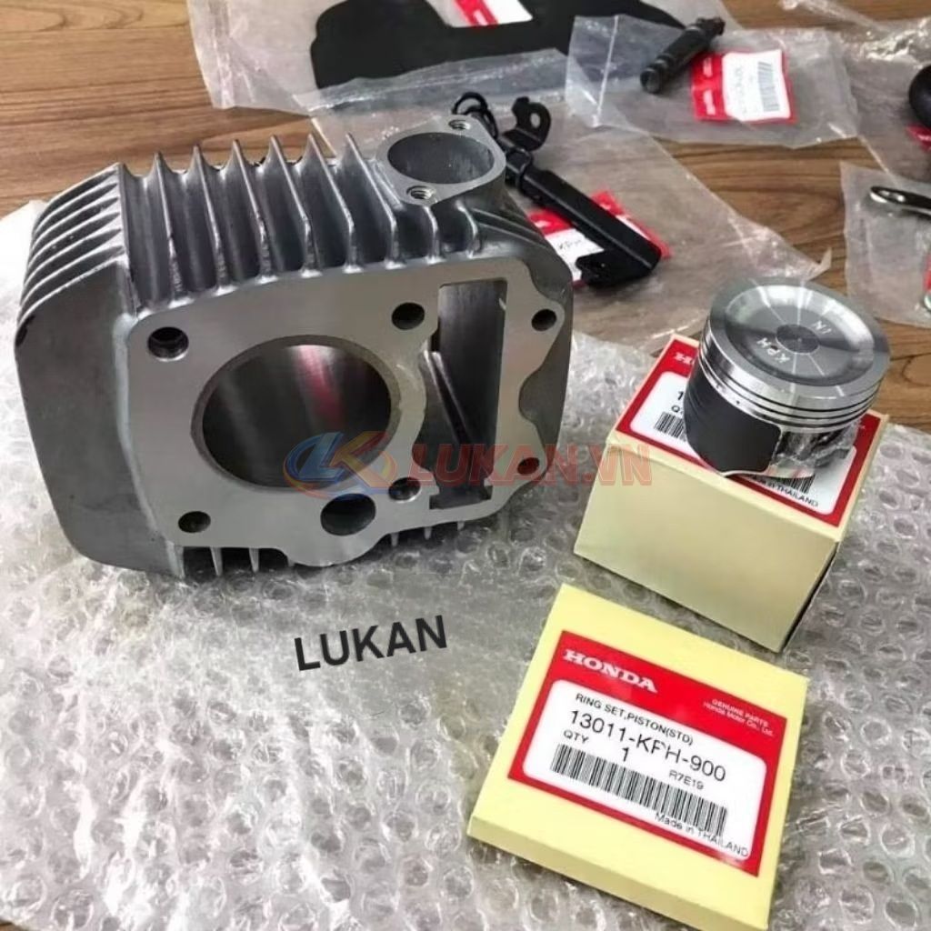 Bộ lòng hơi xi lanh xe FUTURE NEO, X 125 Fi... luôn piston bạc zin