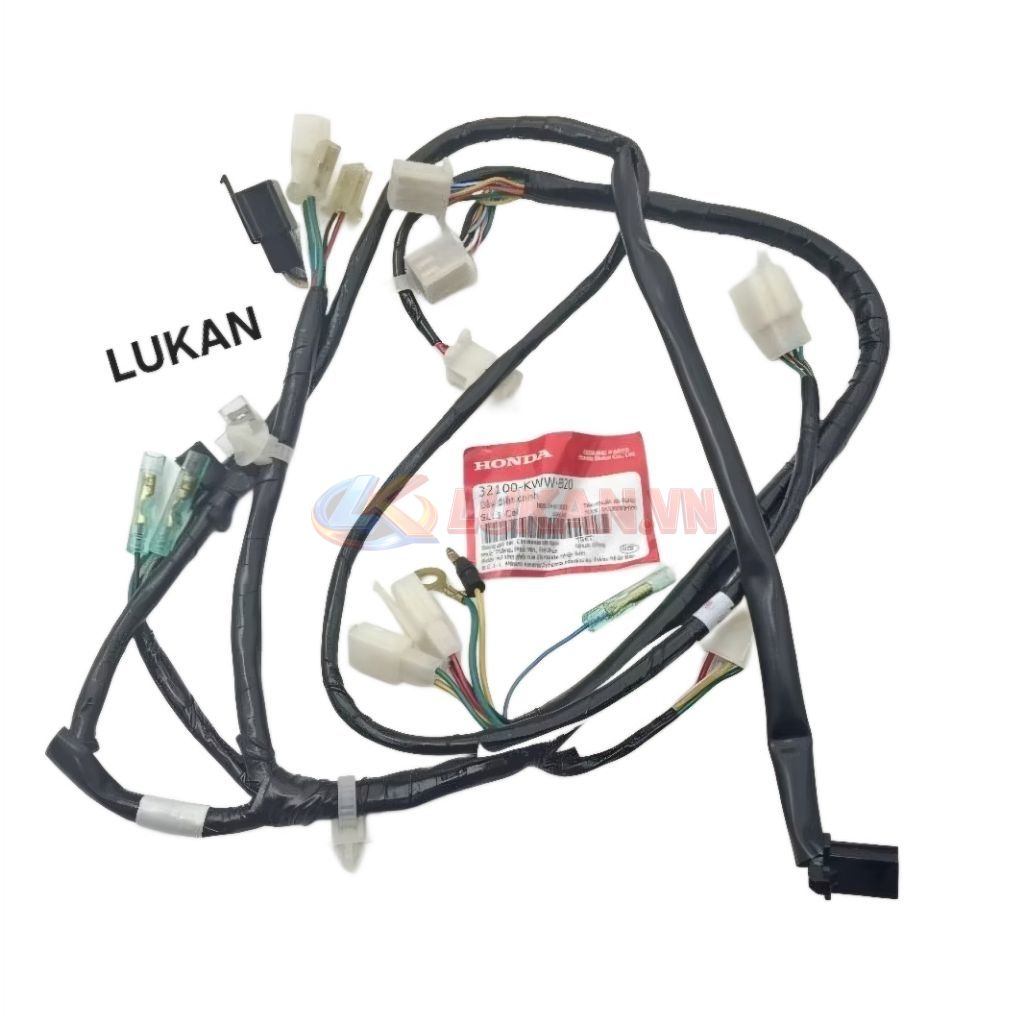 Dây điện sườn chính xe WAVE S110, RSX... zin chính hãng 32100-KWW-B20 - Ảnh 4