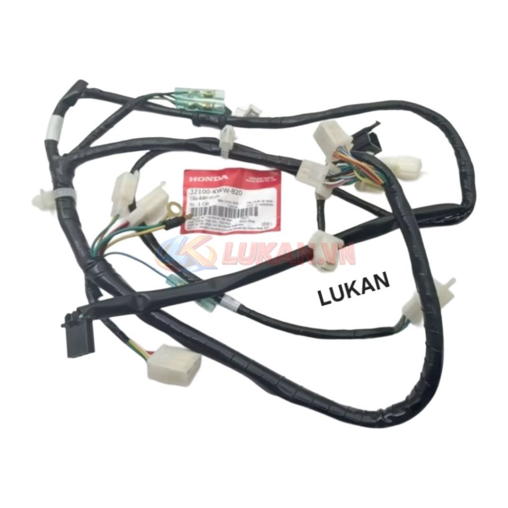 Dây điện sườn chính xe WAVE S110, RSX... zin chính hãng 32100-KWW-B20 - Ảnh 5