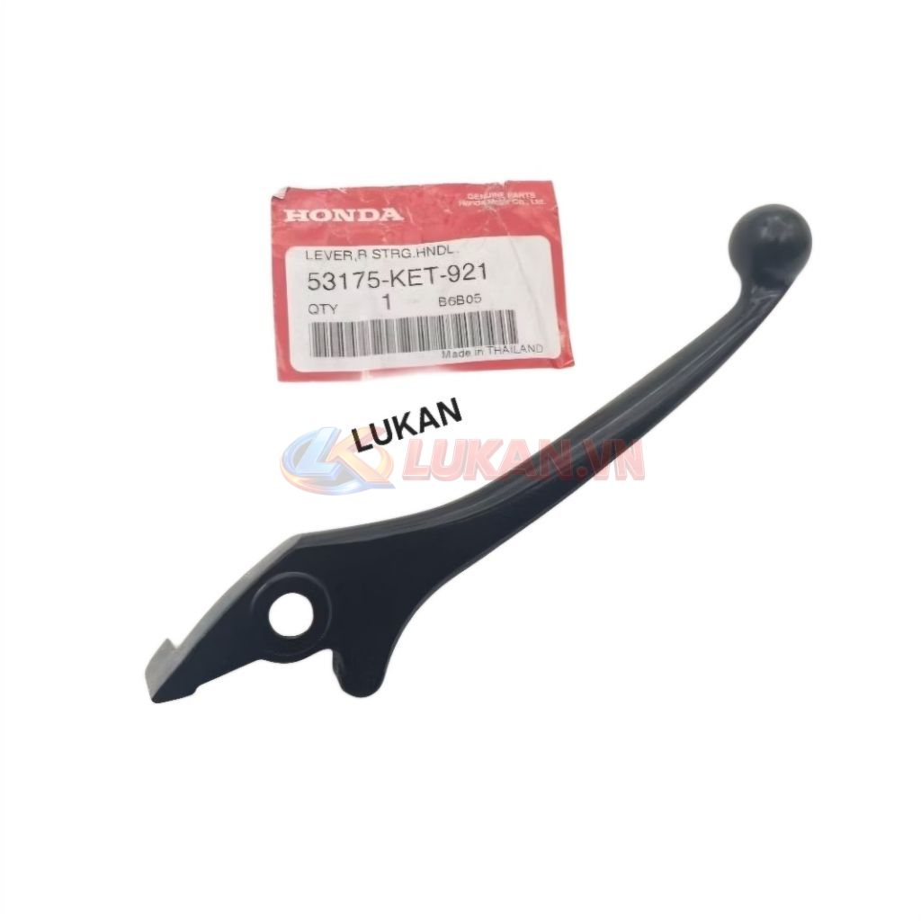 Tay thắng đen, phanh đĩa xe WAVE Thái, FUTURE... zin Honda Thái 53175-KET-921 - Ảnh 3
