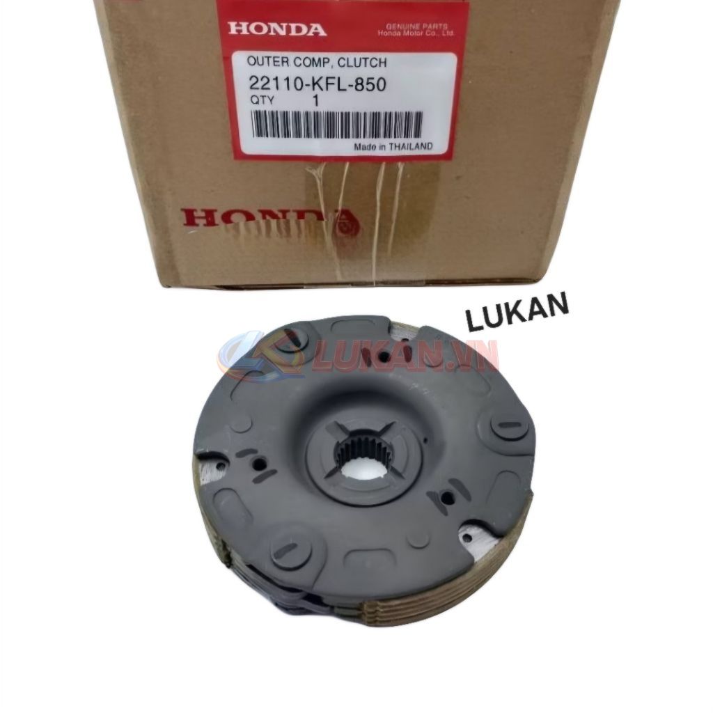 Cụm bố chuông nồi, côn ba càng WAVE Thái, FUTURE 1... zin Honda 22110-KFL-850 - Ảnh 4