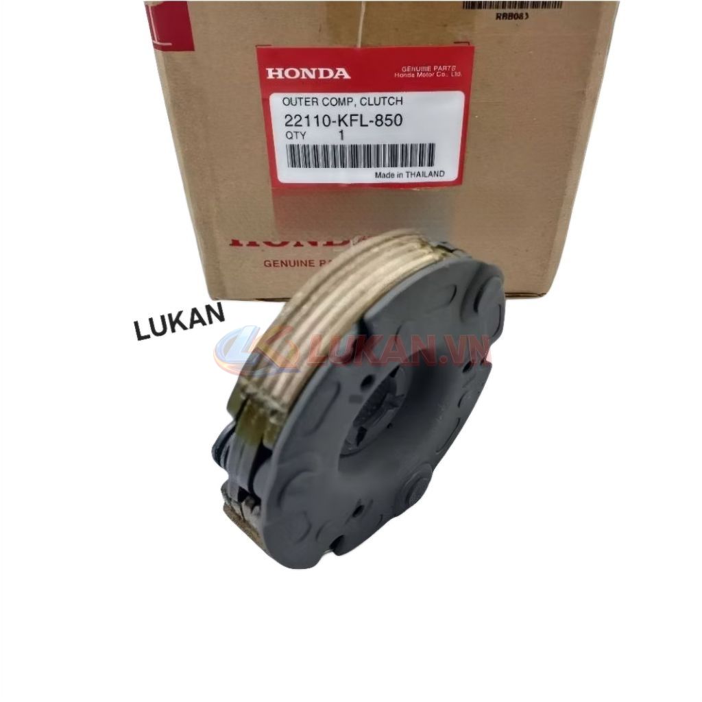 Cụm bố chuông nồi, côn ba càng WAVE Thái, FUTURE 1... zin Honda 22110-KFL-850 - Ảnh 2