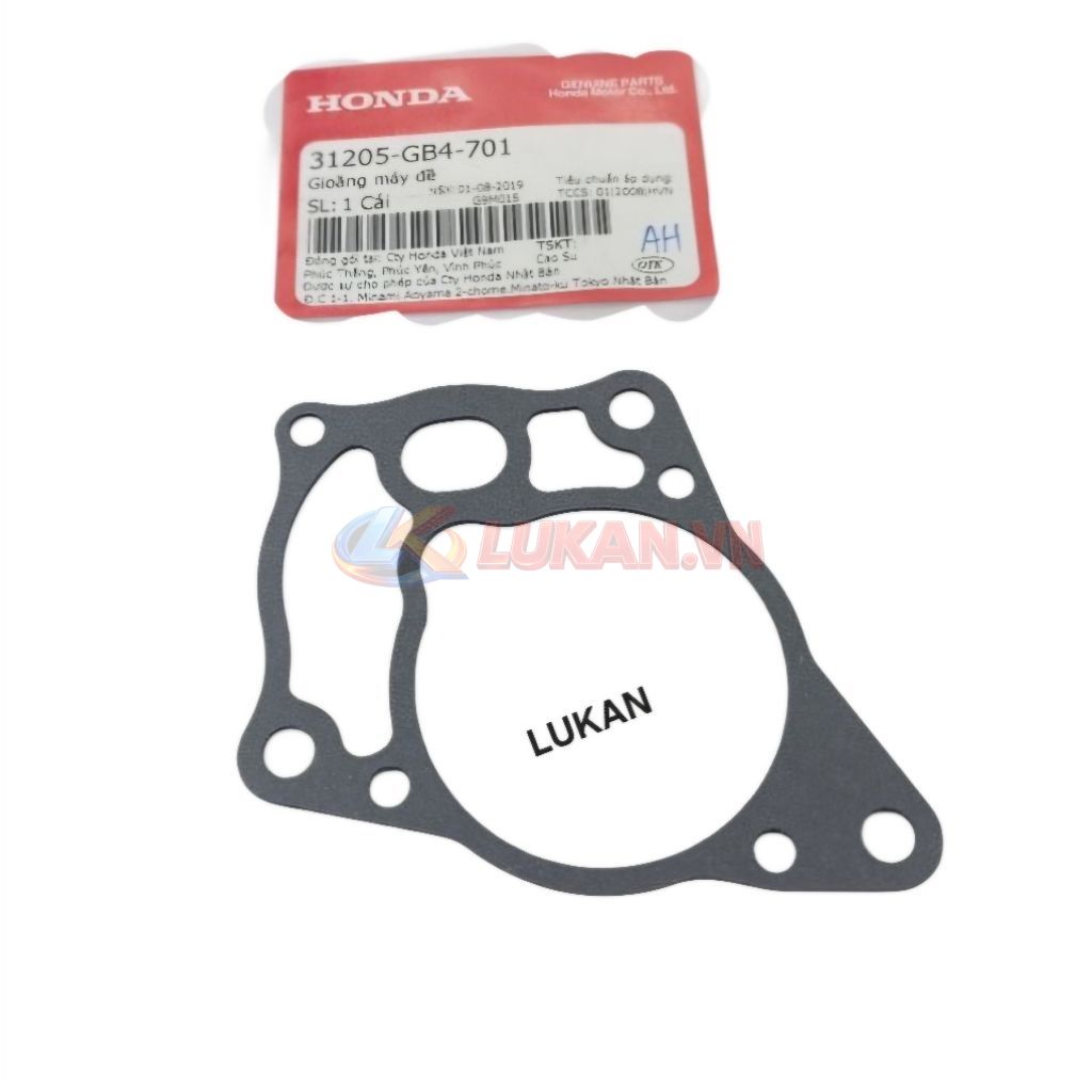 Gioăng, ron củ motor khởi động xe DREAM, WAVE, FUTURE... zin 31205-GB4-701 - Ảnh 2