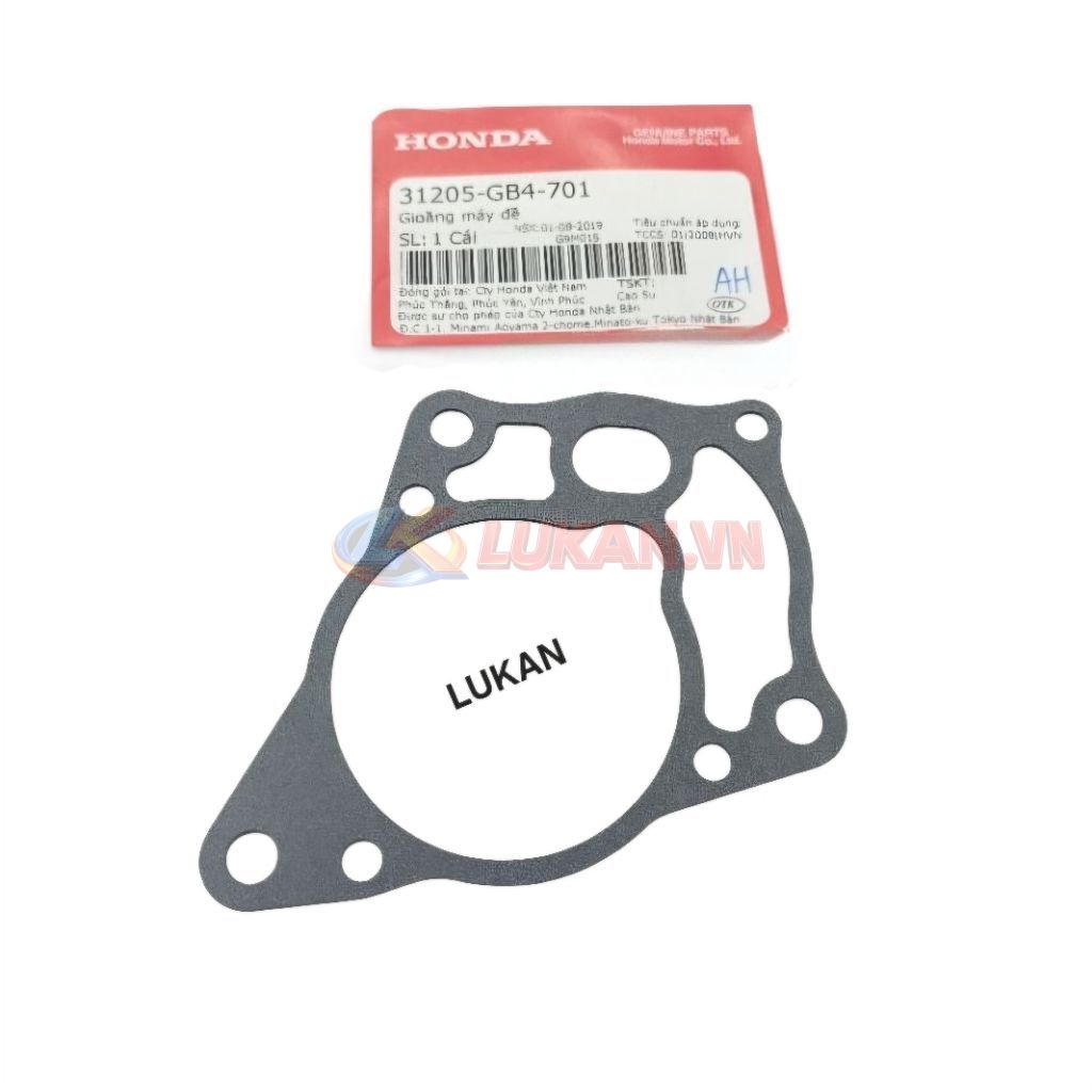Gioăng, ron củ motor khởi động xe DREAM, WAVE, FUTURE... zin 31205-GB4-701 - Ảnh 4