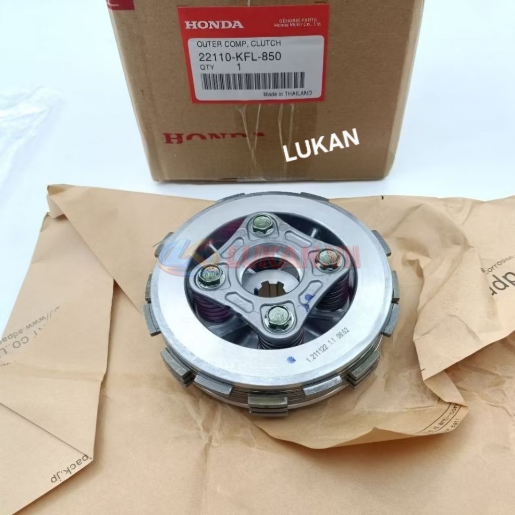 Cụm nhôm luôn bố nồi côn sau WAVE Thái, FUTURE 1.... ly hợp zin - Ảnh 2