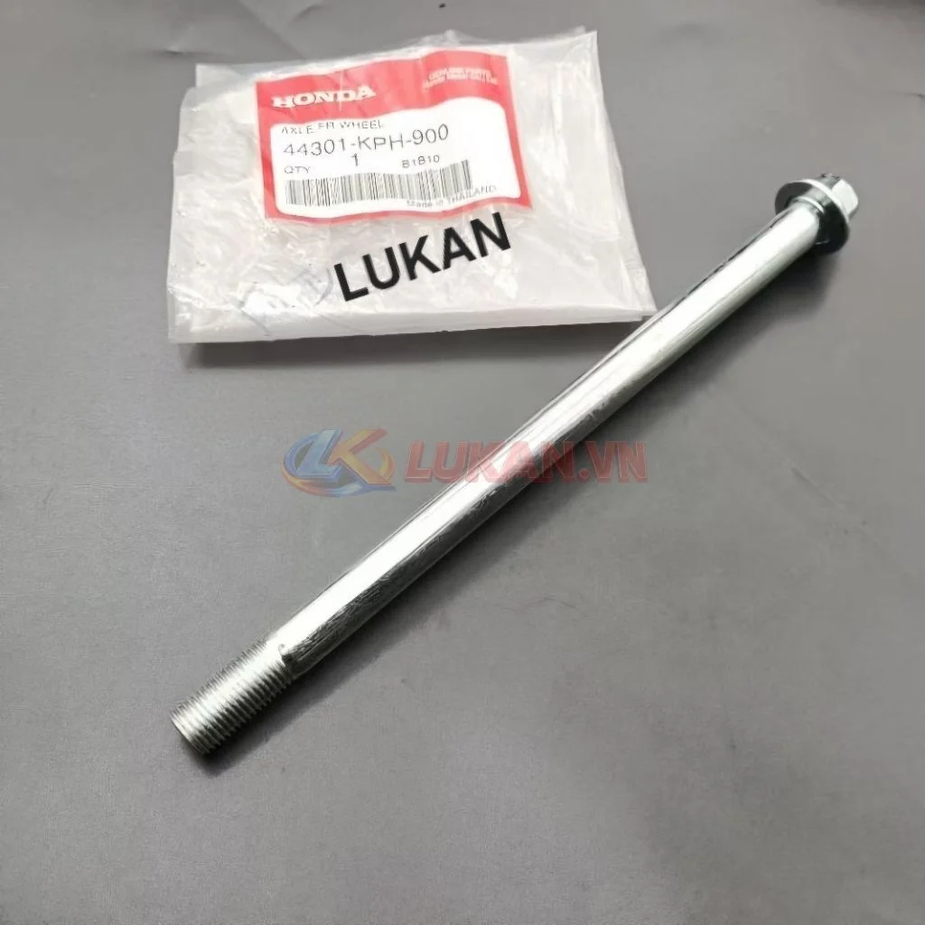 Trục cốt đùm bánh trước xe FUTURE 2, NEO, X 125....zin Honda 44301-KPH-900 - Ảnh 3