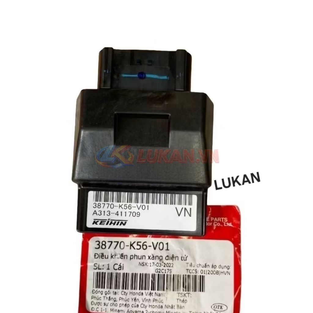 Cục IC, ECU đánh lửa điện xe WINNER 150 zin chính hãng 38770-K56-V01 - Ảnh 3