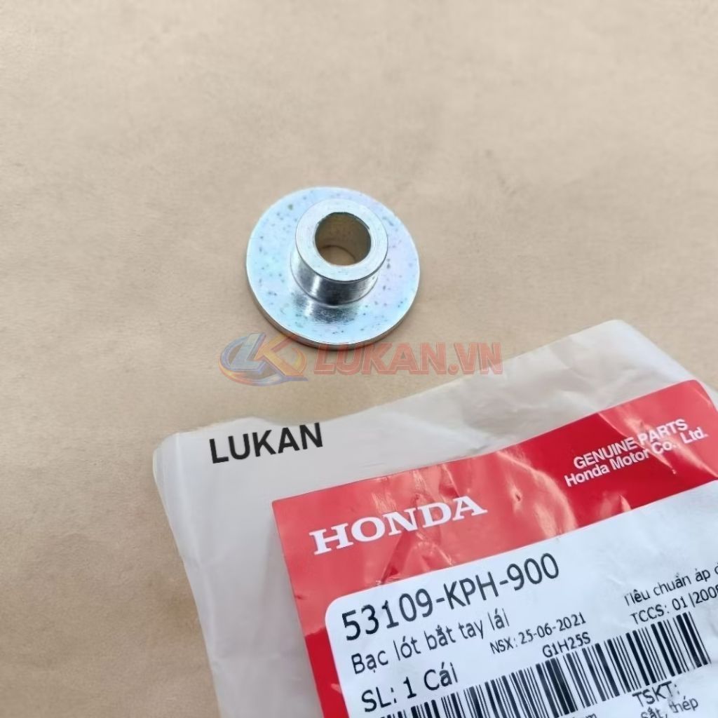 Bạc đệm sọ khỉ, ghi đông tay lái xe FUTURE 2, NEO, X 125... zin 50612-KPH-900 - Ảnh 2