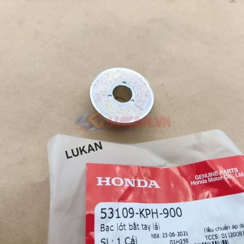 Bạc đệm sọ khỉ, ghi đông tay lái xe FUTURE 2, NEO, X 125... zin 50612-KPH-900 - Ảnh 3