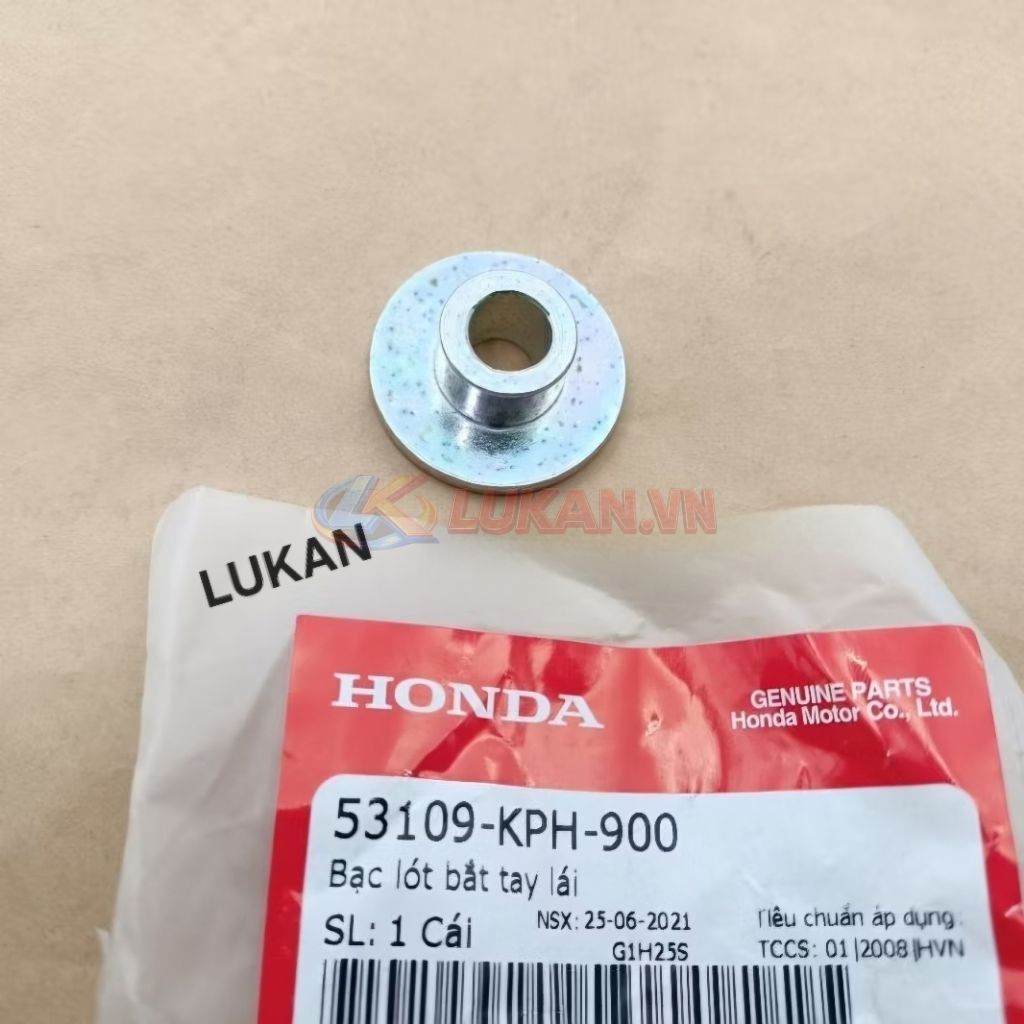 Bạc đệm sọ khỉ, ghi đông tay lái xe FUTURE 2, NEO, X 125... zin 50612-KPH-900 - Ảnh 4