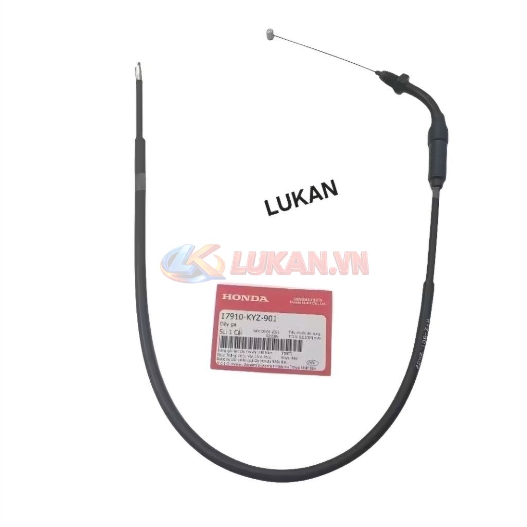 Sợi dây kéo ga xe FUTURE MẬP 125 Xăng cơ zin chính hãng 17910-KYZ-901