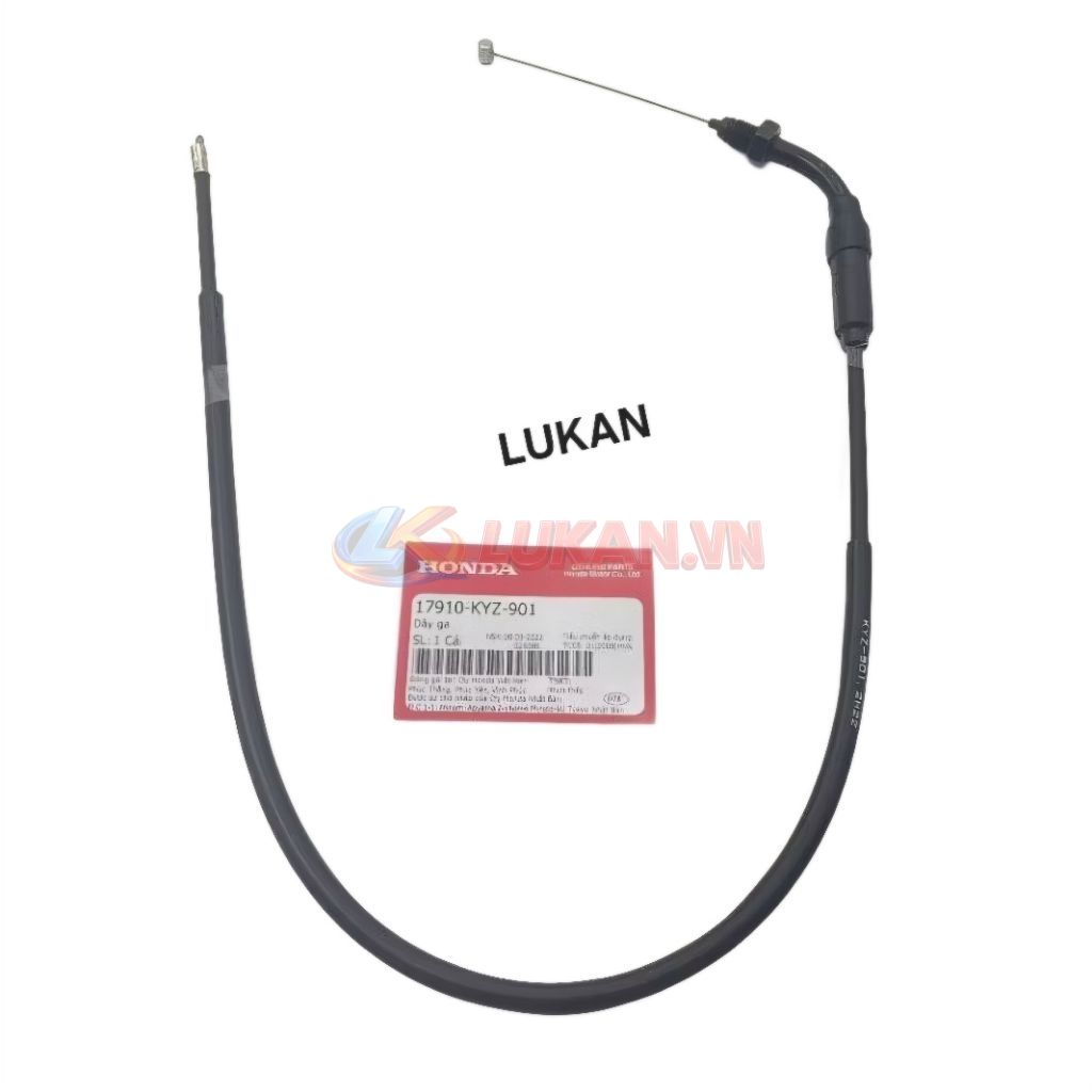 Sợi dây kéo ga xe FUTURE MẬP 125 Xăng cơ zin chính hãng 17910-KYZ-901 - Ảnh 2