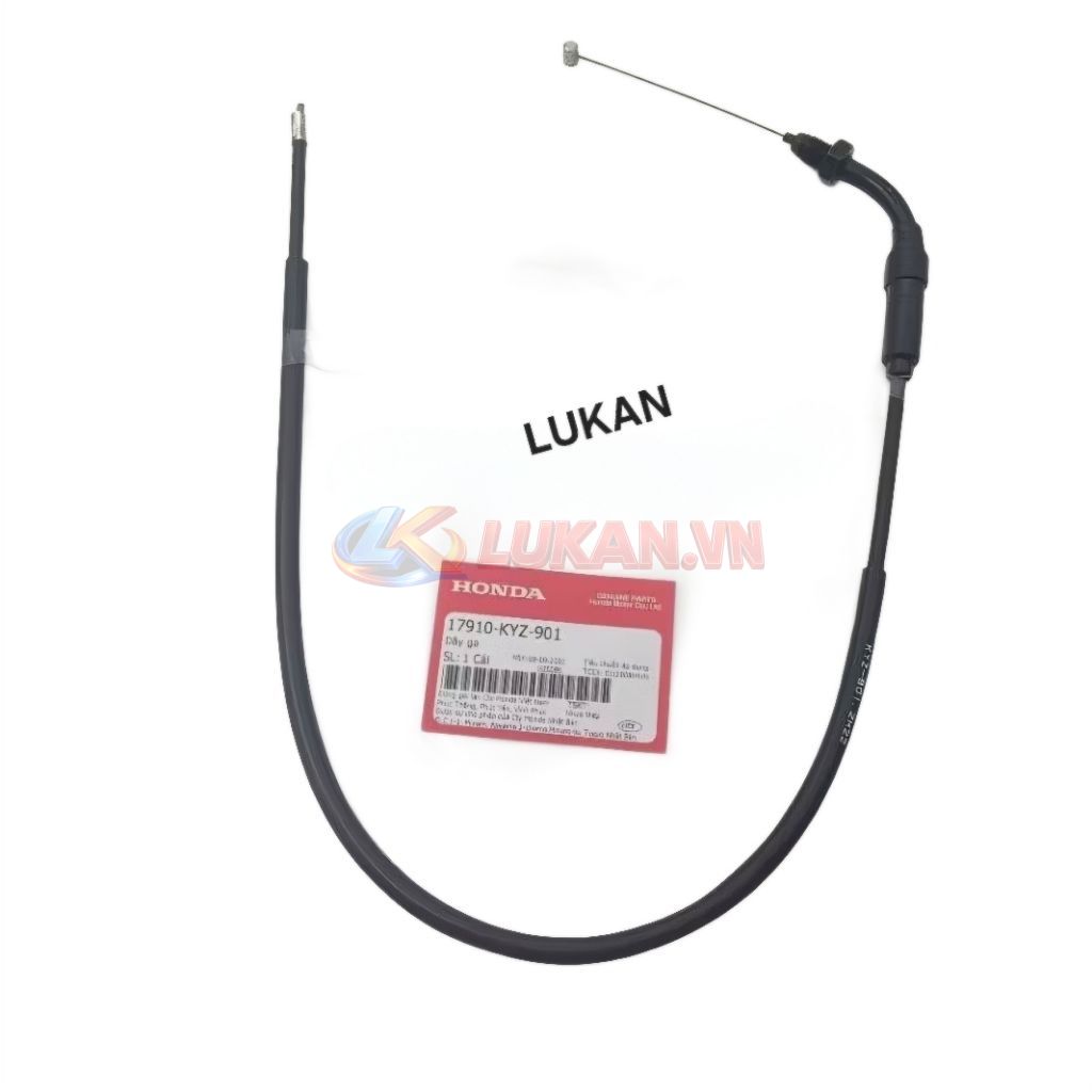 Sợi dây kéo ga xe FUTURE MẬP 125 Xăng cơ zin chính hãng 17910-KYZ-901 - Ảnh 3