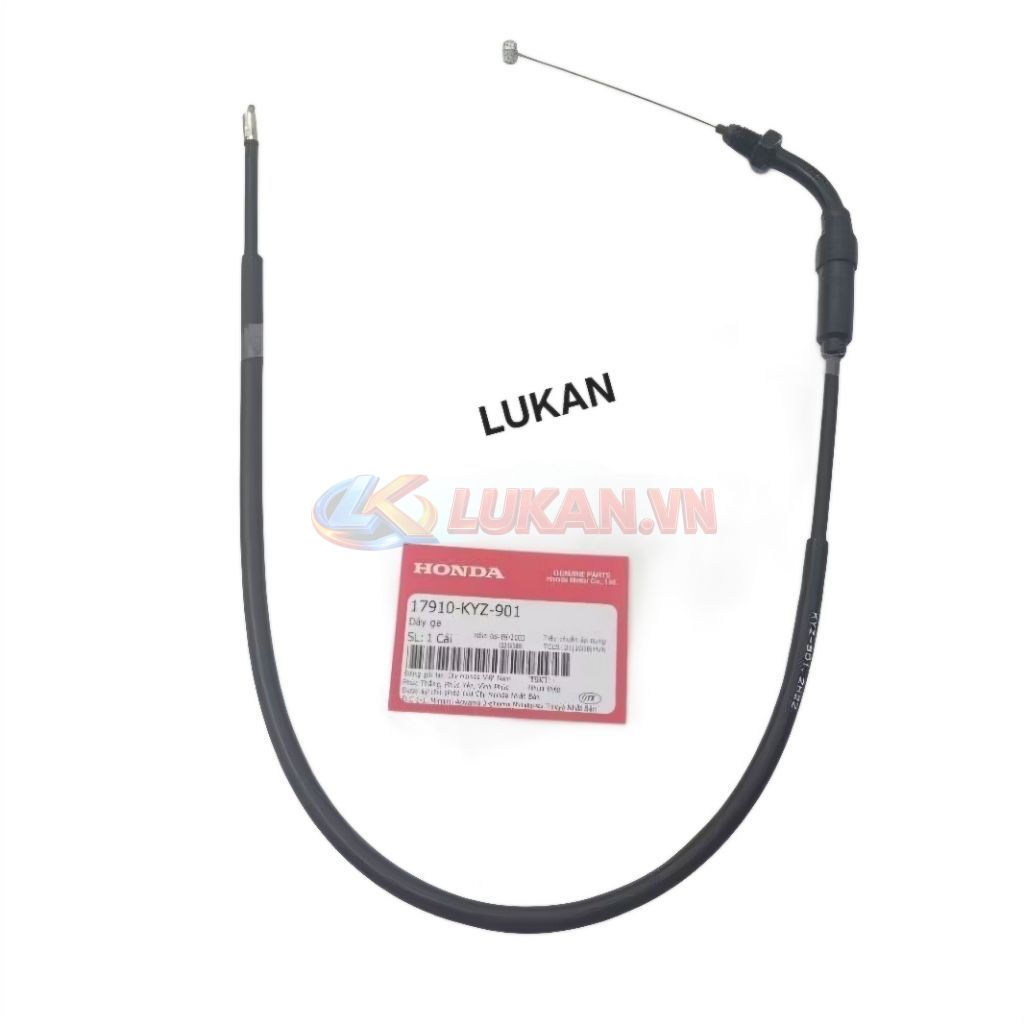 Sợi dây kéo ga xe FUTURE MẬP 125 Xăng cơ zin chính hãng 17910-KYZ-901 - Ảnh 4