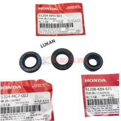 Bộ 3 phốt, phớt lốc máy xe FUTURE 2, NEO, MẬP, LED 125... zin Honda 91205-KPH-901, 91204-MC7-003, 91208-KP4-671