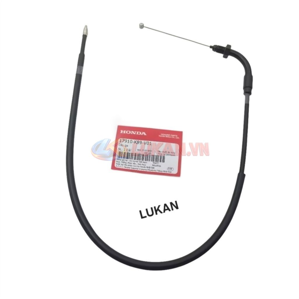 Sợi dây kéo ga xe WAVE A, ALPHA 110 2017-2025.... zin chính hãng 17910-K89-V01 - Ảnh 4